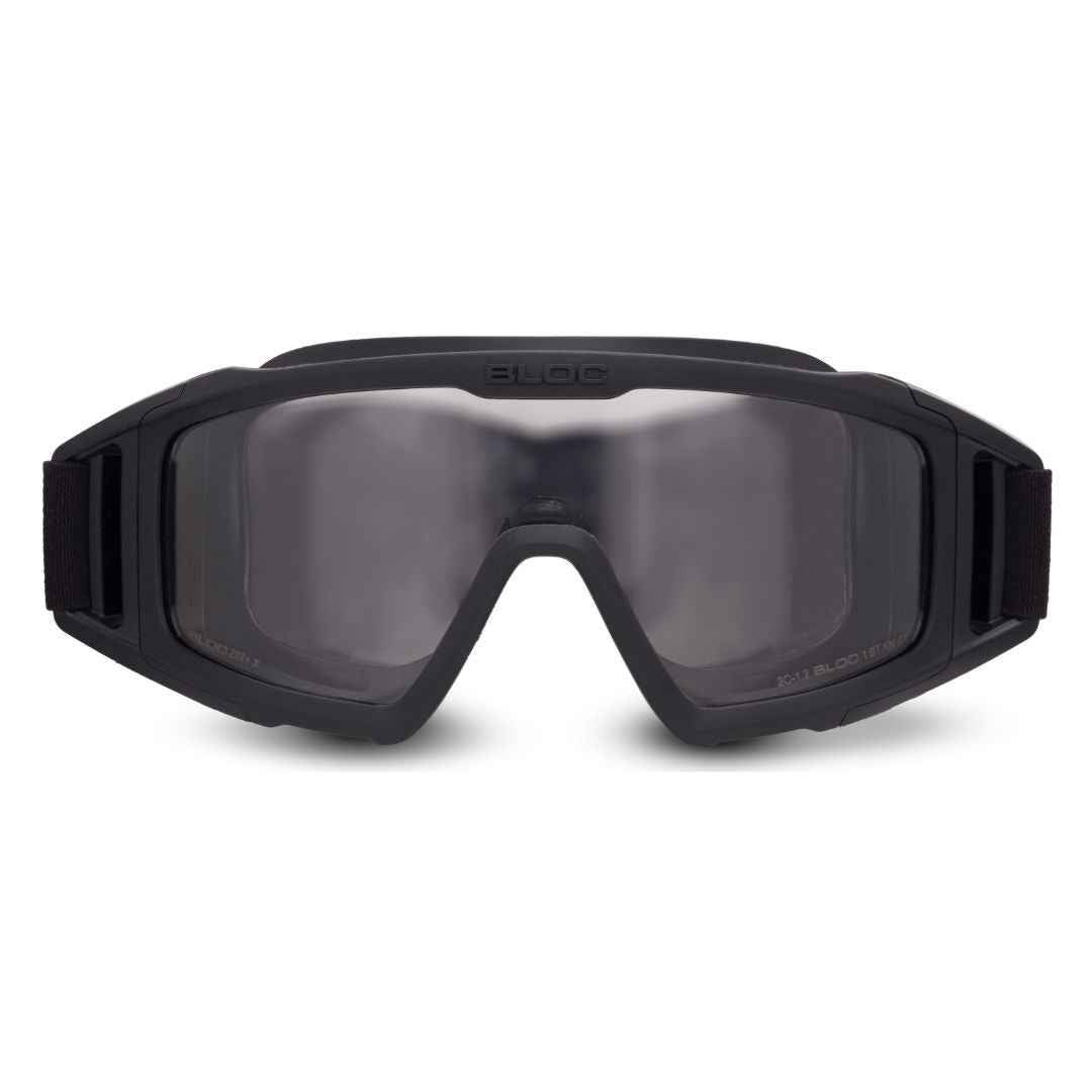 Bloc Hawkfire goggle with clear ballistic anti-fog lens