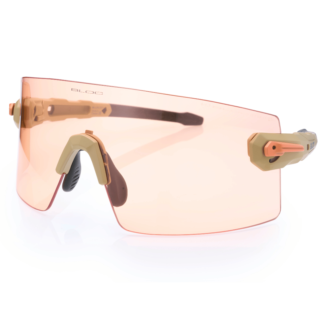 Falcon ballistic glasses with anti-fog orange lenses, EN166, ANSI Z87 and STANAG 2920 certified