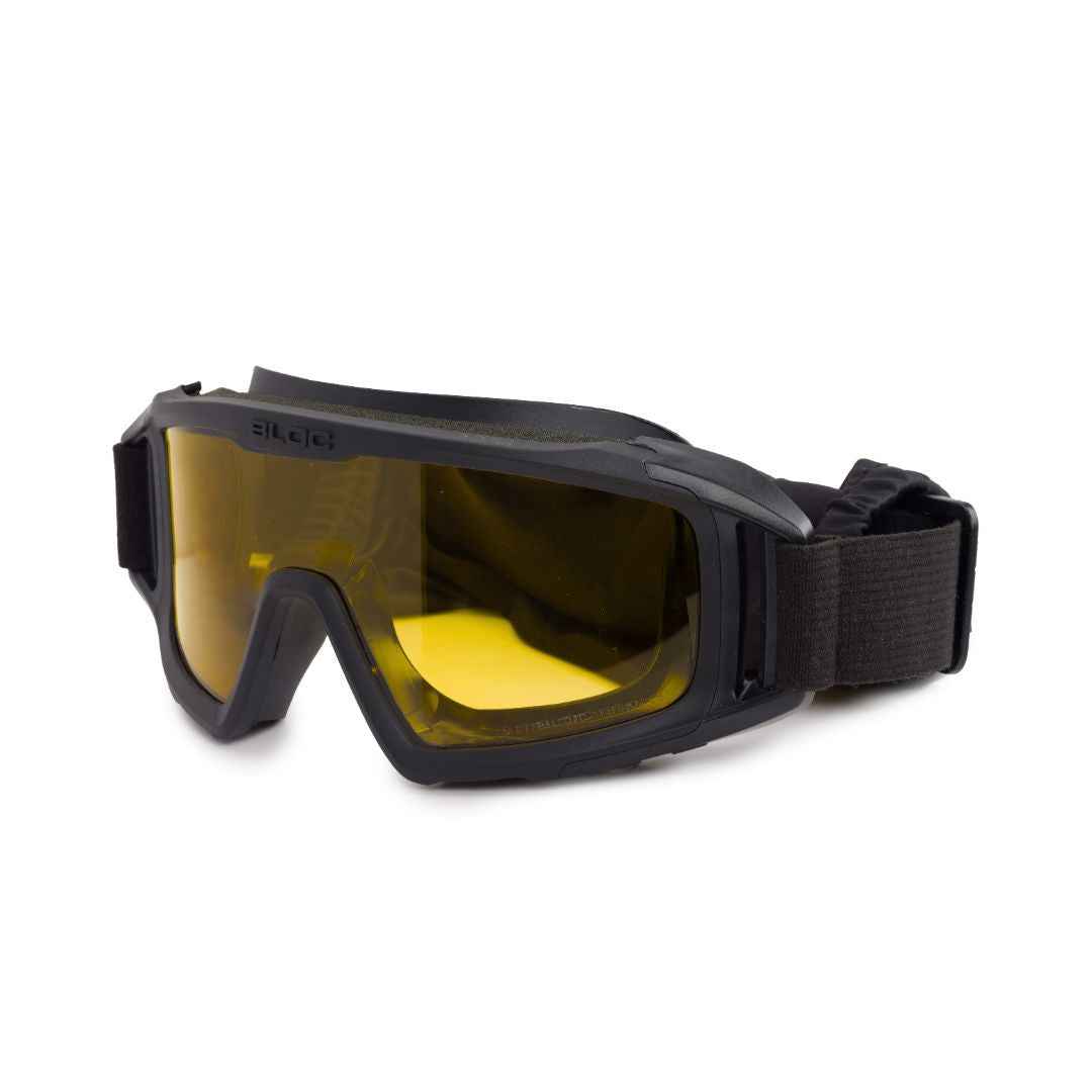 Bloc Hawkfire goggle with orange ballistic anti-fog lens