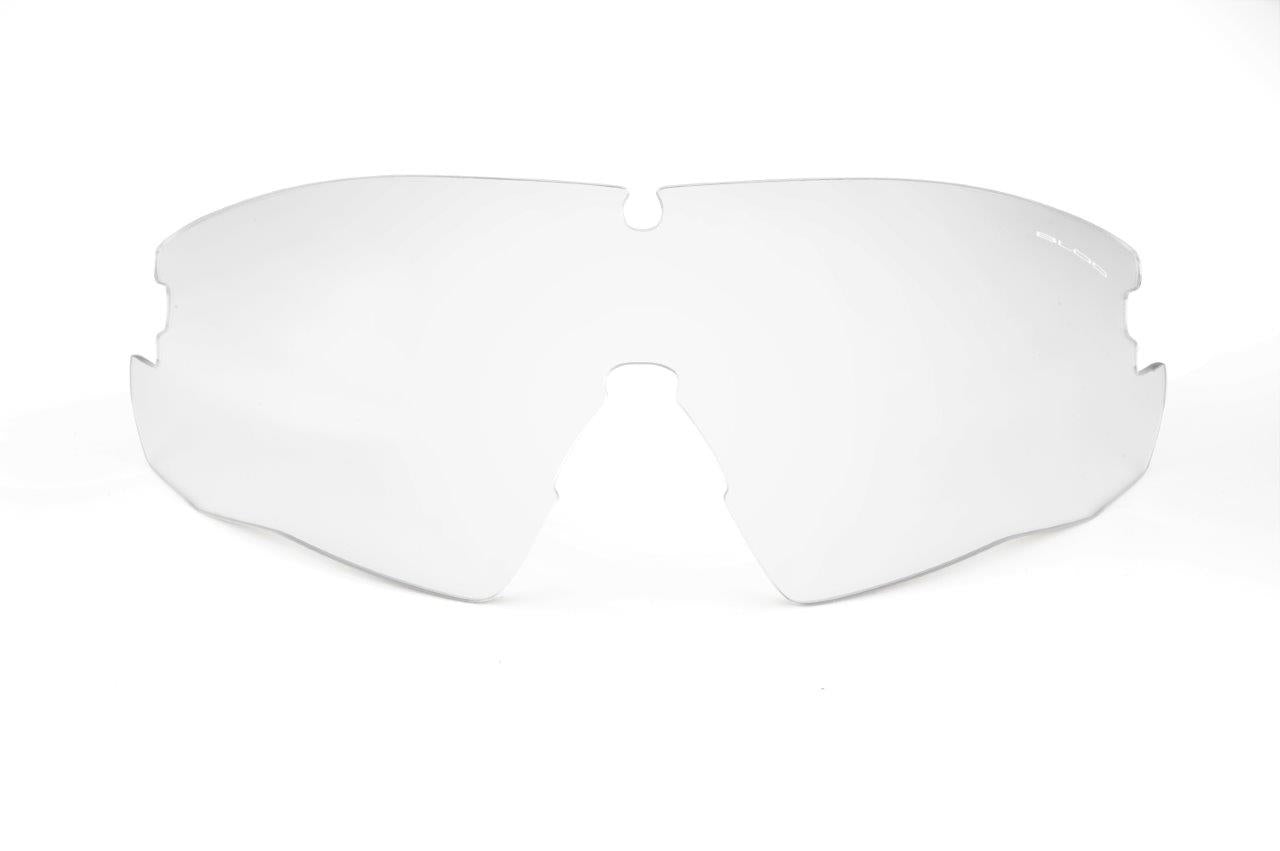 Bloc Lynx Black Camo ballistic glasses with three anti-fog interchangeable lenses