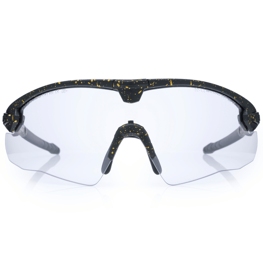 Lynx ballistic glasses Galactic Gold with anti-fog clear lens, EN166, ANSI Z87 and STANAG 2920