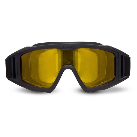 Bloc Hawkfire goggle with orange ballistic anti-fog lens