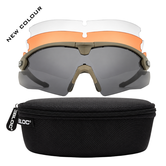 LYNX SUNGLASSES COYOTE BROWN 3 LENS