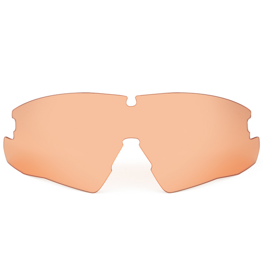 Bloc Lynx orange ballistic replacement lens with anti-fog coating.