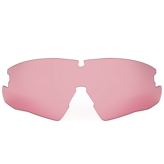 loc Lynx pink ballistic replacement lens with anti-fog coating.