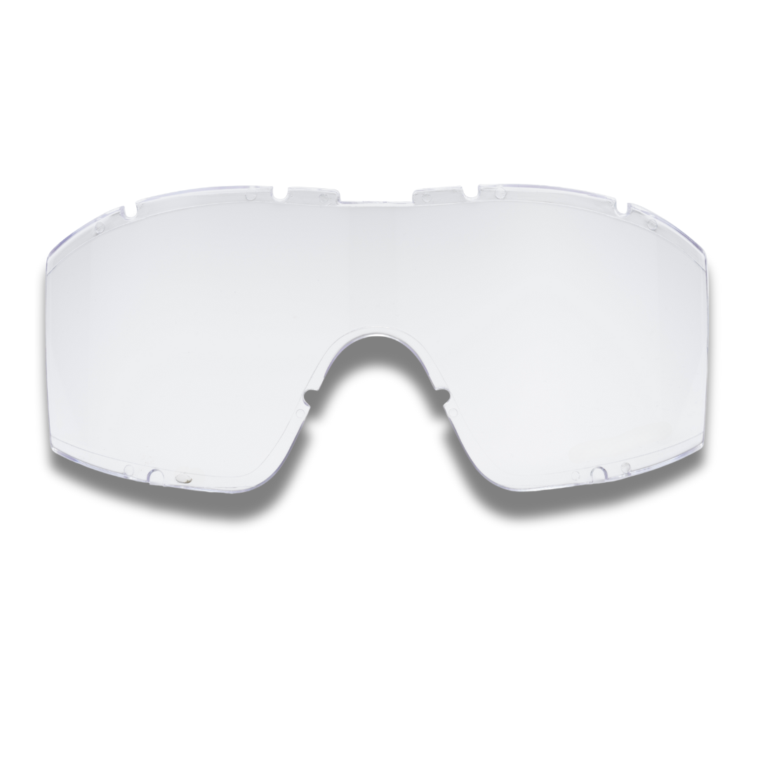 Hawkfire replacement clear ballistic lens with anti-fog coating for tactical goggles