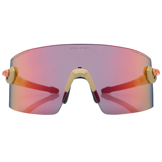 Falcon ballistic glasses with anti-fog d red mirror lenses, EN166, ANSI Z87 and STANAG 2920 certified