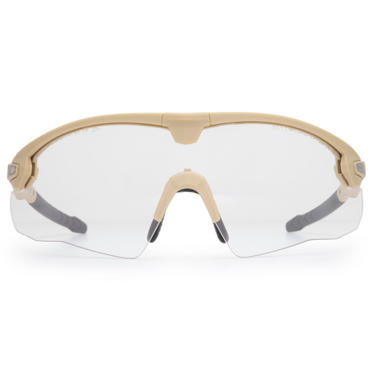 LYNX BALLISTIC ANTI-FOG GLASSES TAN CLEAR